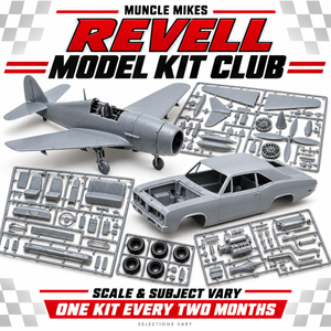 Revell Model Kit subscription club — representative selections