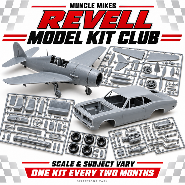 Revell Model Kit subscription club — representative selections