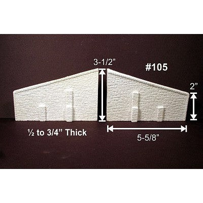 Monroe Models Ho Random Stone Wing 2pk — exact product view