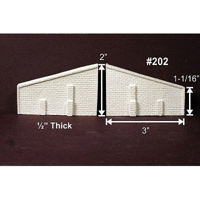 Monroe Models N Cut Stone Wing Wall 2pk — exact product view