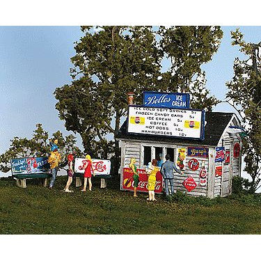 Monroe Models Ho Belle Ice Cream Stand — exact product reference