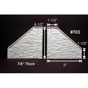 Monroe Models Ho Split Stone Wings 2pk — exact product reference