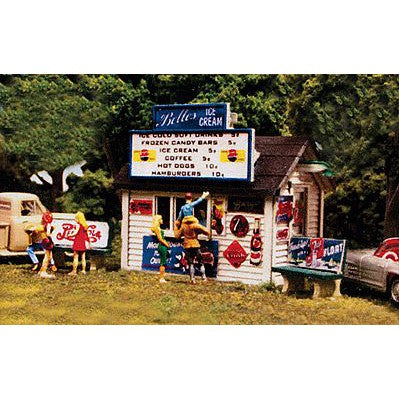 Monroe Models N Belle Ice Cream Stand — exact product view