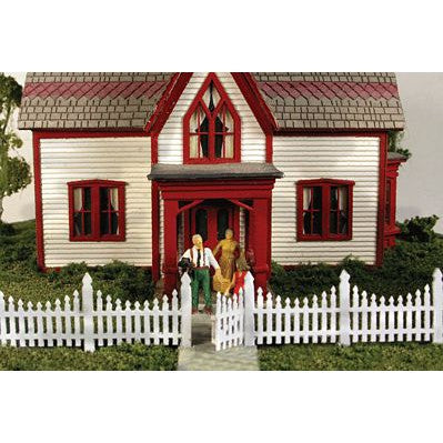 Monroe Models N Ornate Picket Fence — exact product view