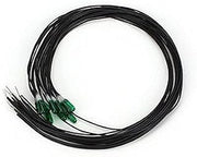 Miniatronics 18-G12-10 green 2.4 mm 12-volt miniature lamps with wire leads, ten-piece pack.