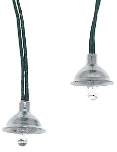 Miniatronics 7200105 N Scale lamp shade with bulb 5-pack