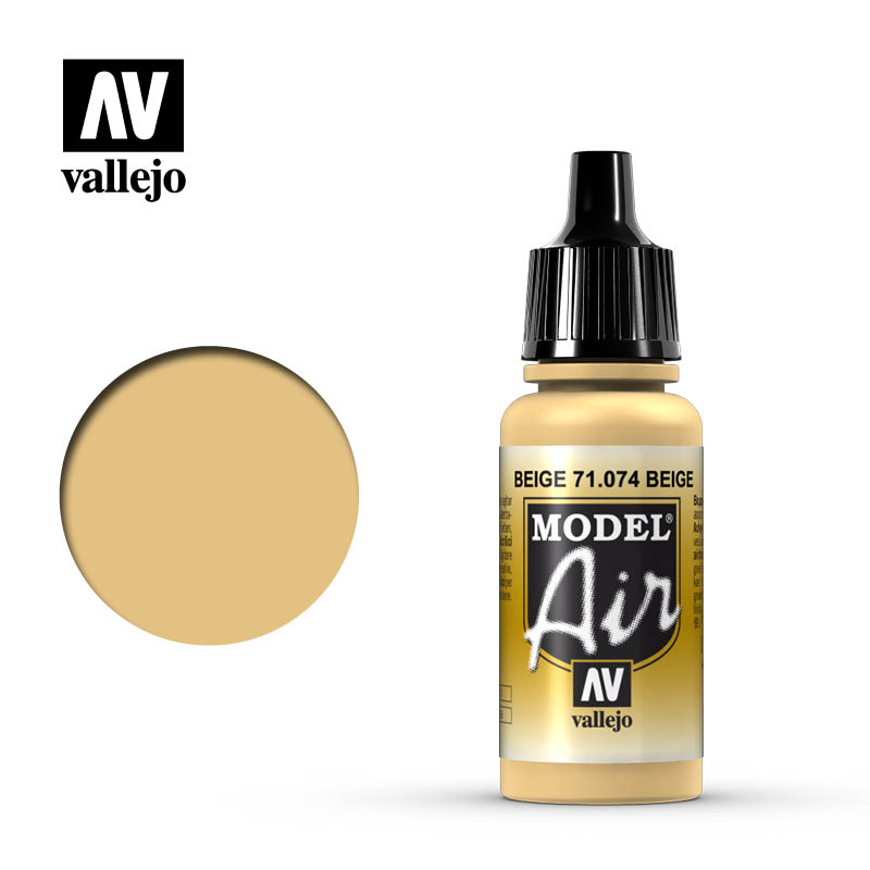 Vallejo Model Air Beige Model Air 17ml Bottle — exact product reference
