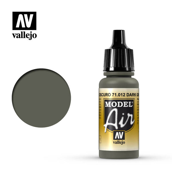 Vallejo Model Air Dark Green Model Air 17ml Bottle — exact product reference