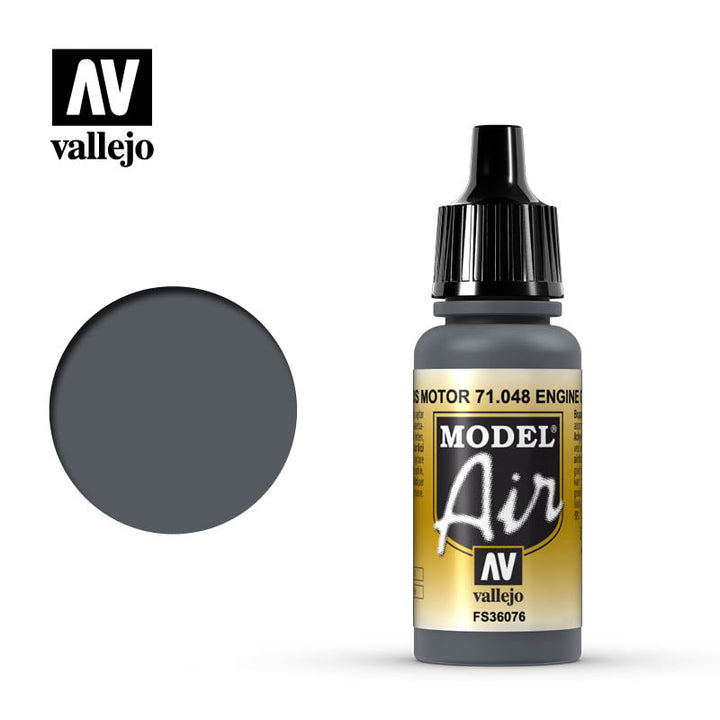 Vallejo Model Air Engine Grey Model Air 17ml Bottle — exact product reference