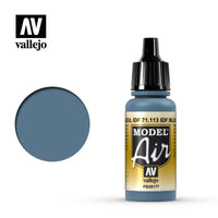 Vallejo Model Air IDF Blue Model Air 17ml Bottle — exact product view