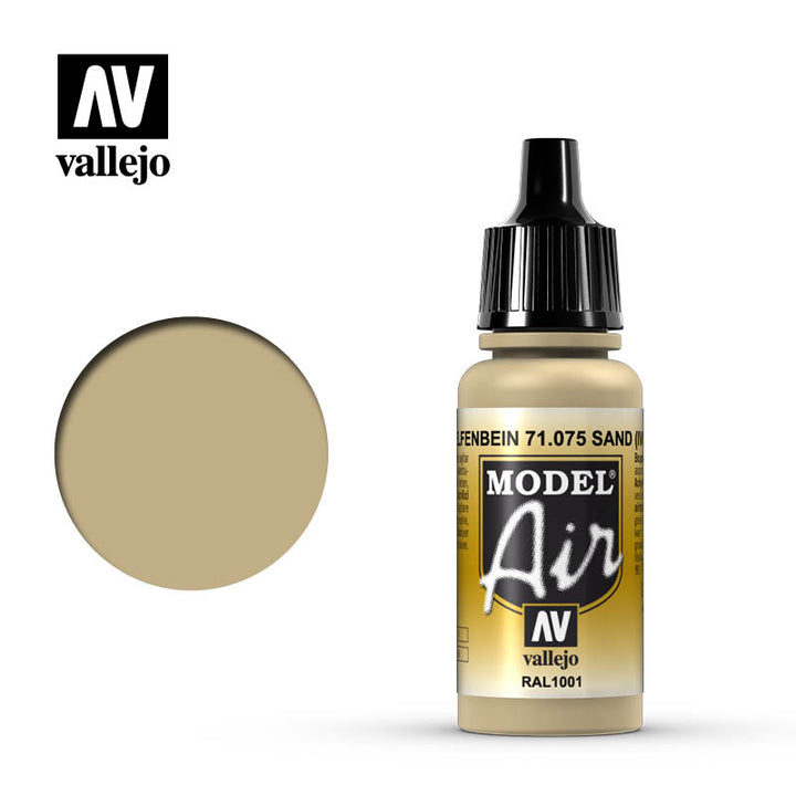 Vallejo Model Air Ivory Model Air 17ml Bottle — exact product reference