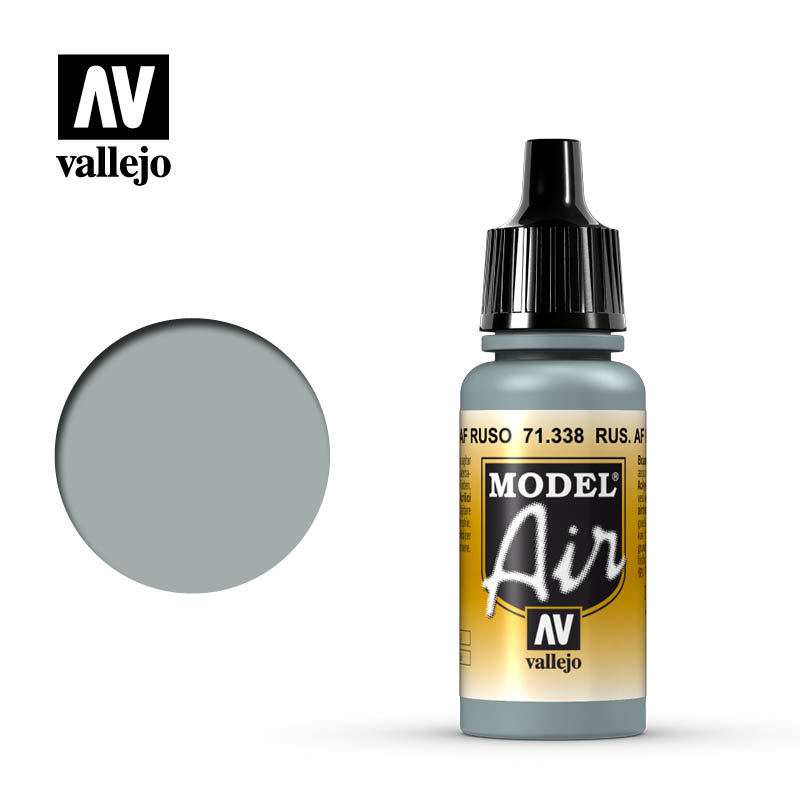 Vallejo Model Air Russian AF Grey Blue Model Air 17ml Bottle — exact product reference
