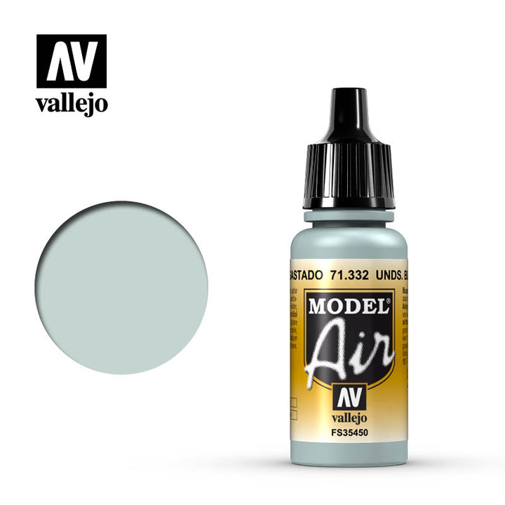 Vallejo Model Air Underside Blue Faded Model Air 17ml Bottle — exact product reference
