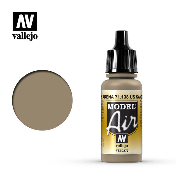 Vallejo Model Air US Sand Model Air 17ml Bottle — exact product reference
