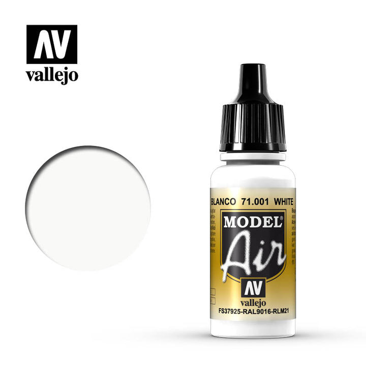 Vallejo Model Air White Model Air 17ml Bottle — exact product reference