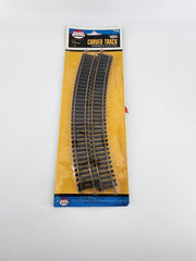 Model Power No. 33 HO scale 18-inch radius curved track sections, 4-piece pack