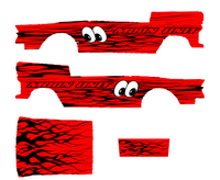 Moon Unit Red actual decal artwork