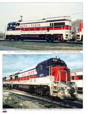 Publisher preview page 10 from Auto-Train In Color, showing locomotives 4008 and 4011