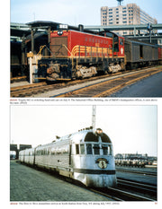 Publisher preview page 11 from Boston and Maine In Color Volume 4, with locomotive 862 and Minute Man streamliner