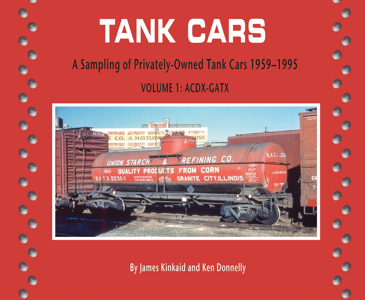 Morning Sun Books 8576 Tank Cars Volume 1: ACDX-GATX, 1959-1995 softcover front cover