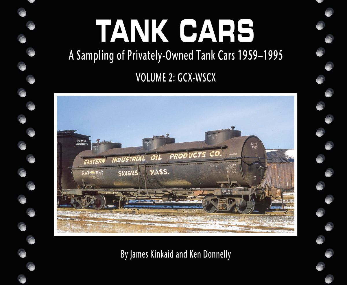 Morning Sun Books 8584 Tank Cars Volume 2: GCX-WSCX, 1959-1995 softcover front cover