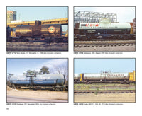 Publisher preview page 50 from Tank Cars Volume 2, showing SHPX tank cars