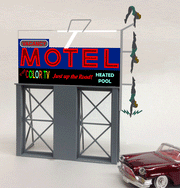 Miller Engineering Motel Roadside Billboard Sign — exact product reference