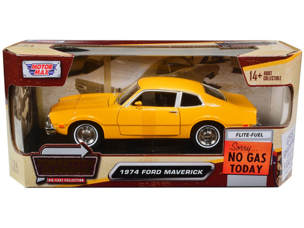 1974 Ford Maverick Yellow – Motormax 1:24