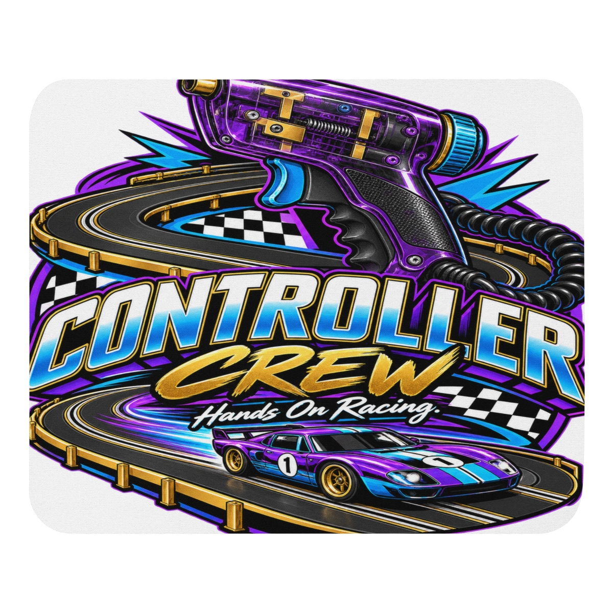 Controller Crew Mouse Pad product mockup