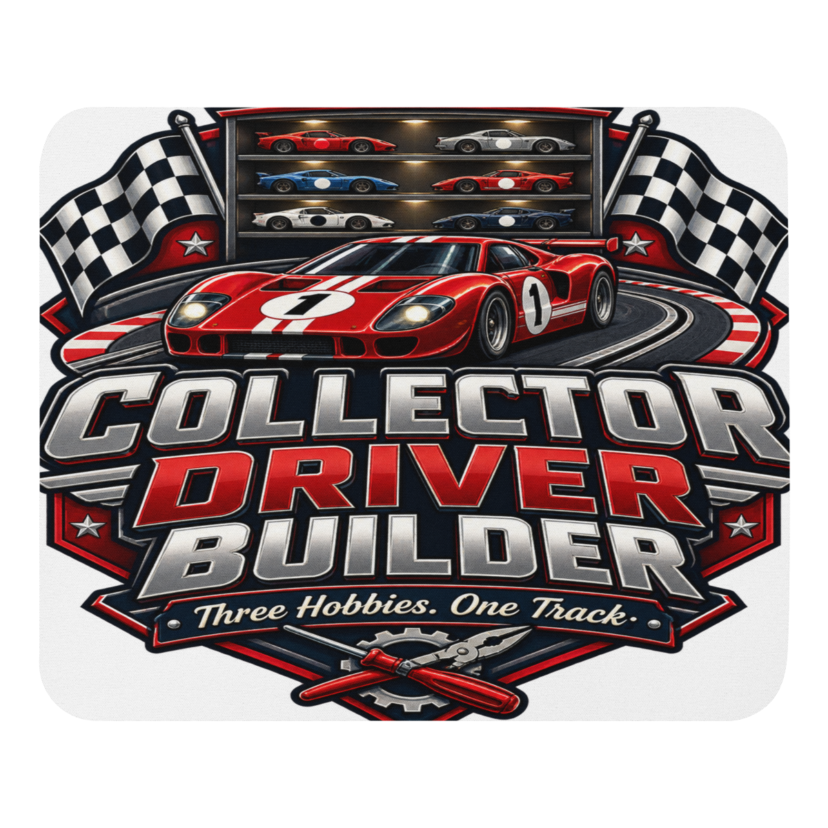 Collector Driver Builder Mouse Pad product mockup