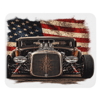 American Steel Blown Roadster Mouse Pad product mockup