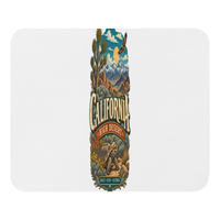 California High Desert Enamel Mouse Pad product mockup