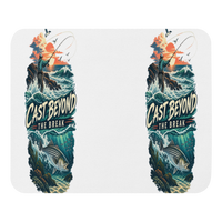 Cast Beyond the Break Mouse Pad product mockup