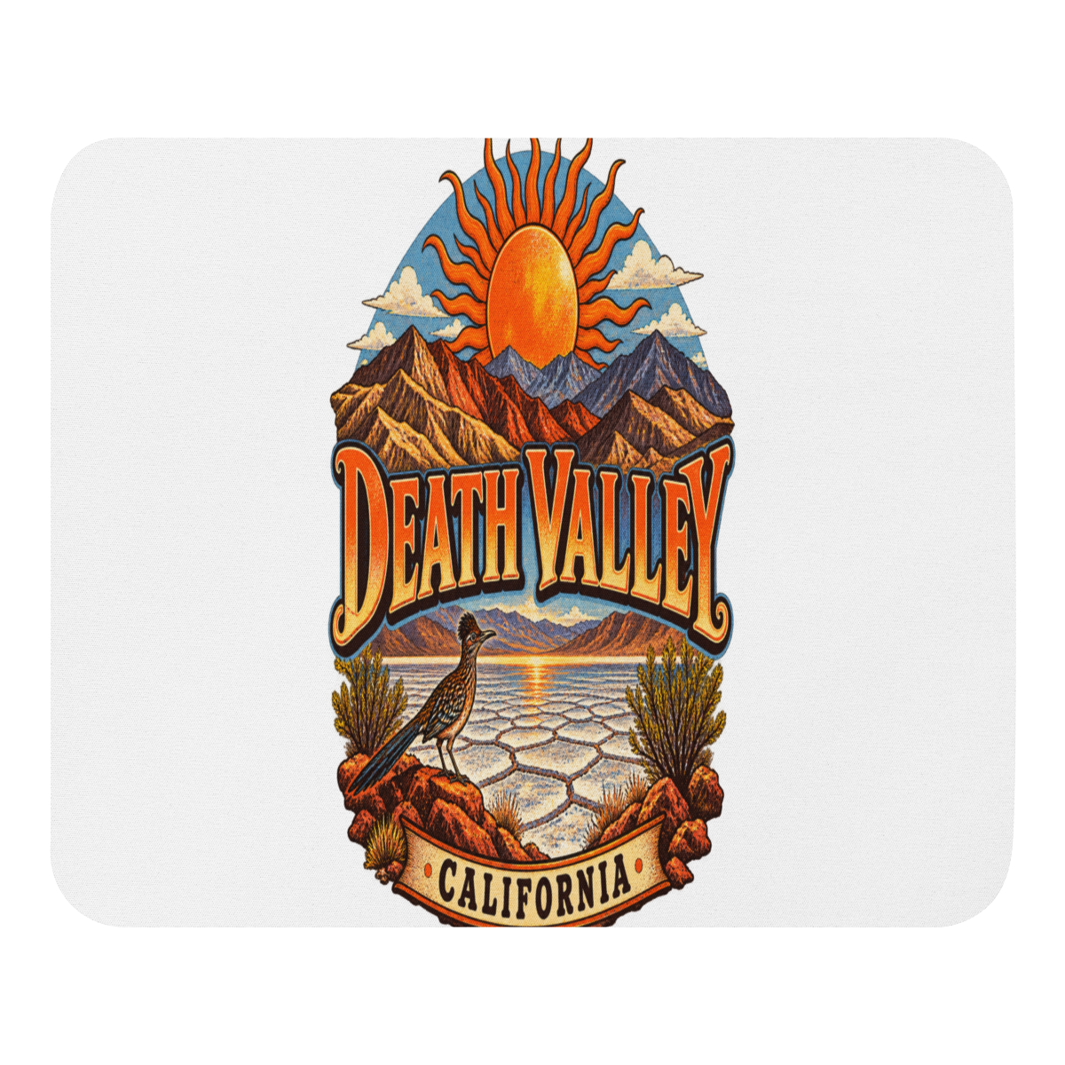 Death Valley California Mouse Pad product mockup