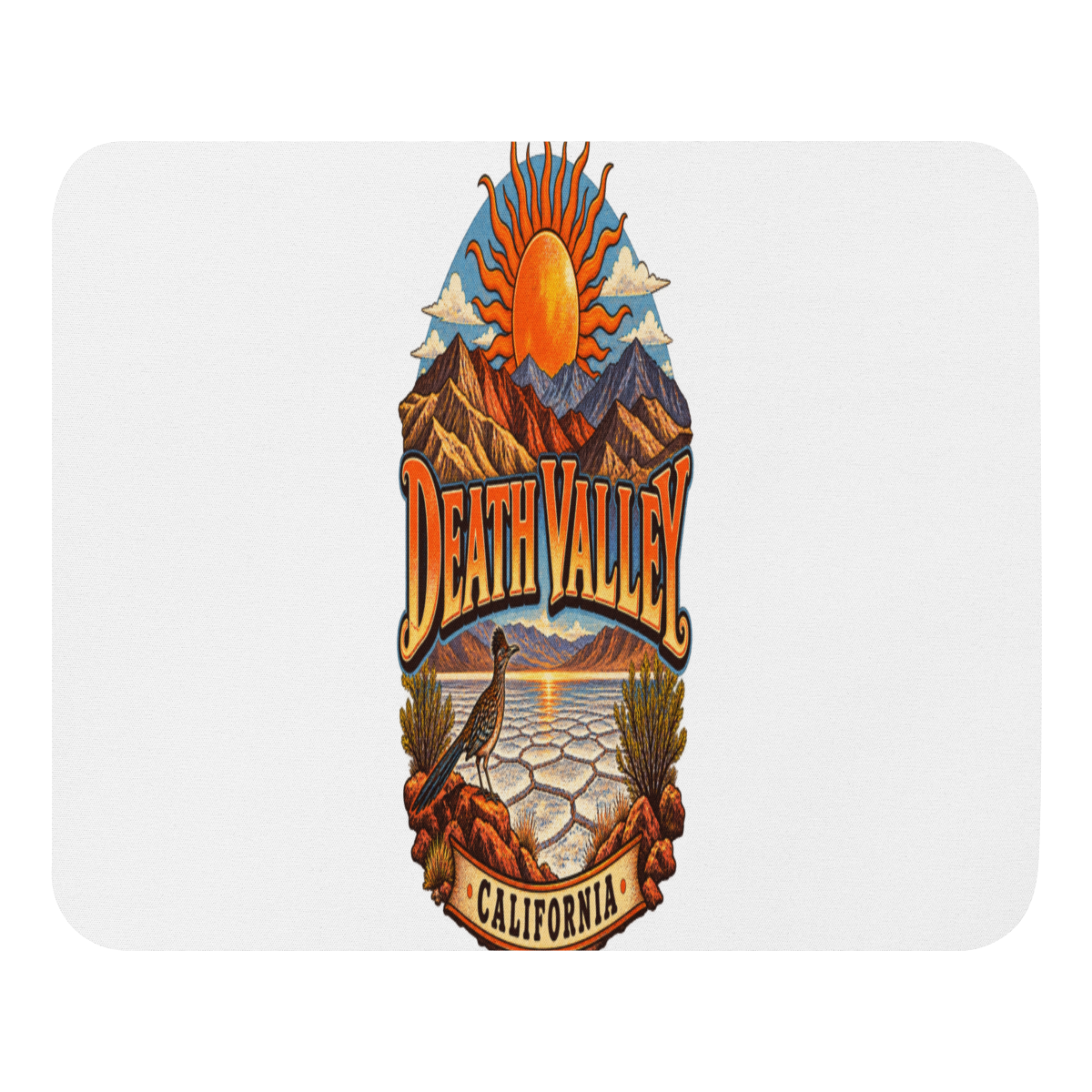 Death Valley Enamel Mouse Pad product mockup