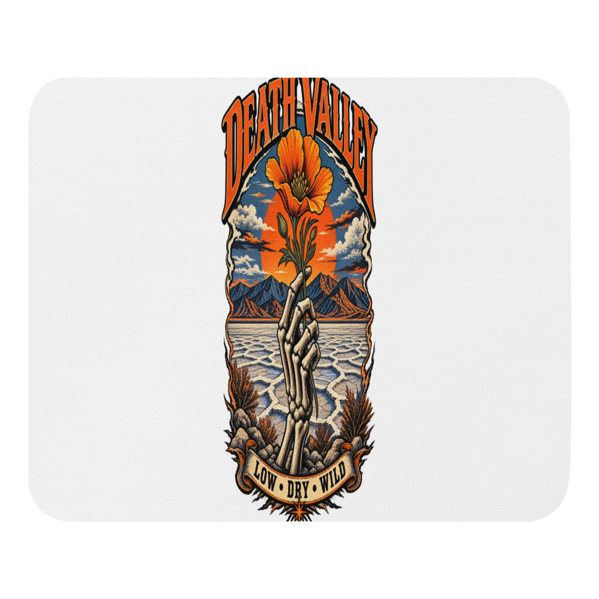Death Valley Wild Desert Mouse Pad product mockup