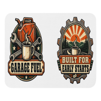 Garage Fuel Mouse Pad product mockup