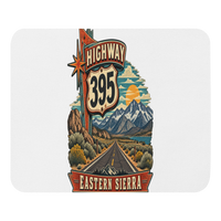 Highway 395 Eastern Sierra Mouse Pad product mockup