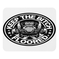 Keep it Floored Mouse Pad — front view