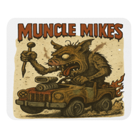 Muncle Mikes Hot Rod and Rat Rod Shirt Mayhem! Monster Rods! (008) Mouse Pad product mockup