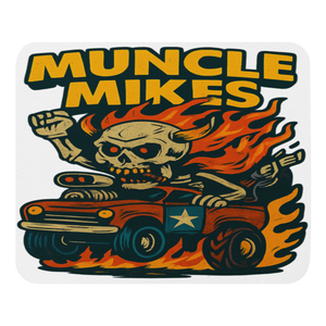 Muncle Mikes Hot Rod and Rat Rod Shirt Mayhem! Monster Rods! (028) Mouse Pad product mockup