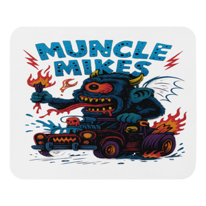 Muncle Mikes Hot Rod and Rat Rod Shirt Mayhem! Monster Rods! (032) Mouse Pad product mockup