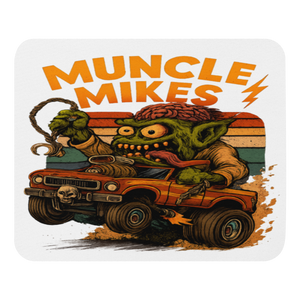 Muncle Mikes Hot Rod and Rat Rod Shirt Mayhem! Monster Rods! (034) Mouse Pad product mockup