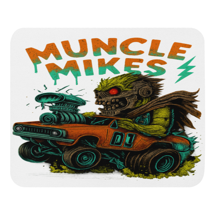 Muncle Mikes Hot Rod and Rat Rod Shirt Mayhem! Monster Rods! (036) Mouse Pad product mockup