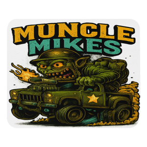 Muncle Mikes Hot Rod and Rat Rod Shirt Mayhem! Monster Rods! (040) Mouse Pad product mockup