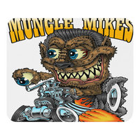 Muncle Mikes Hot Rod Monster Mouse Pad — front view