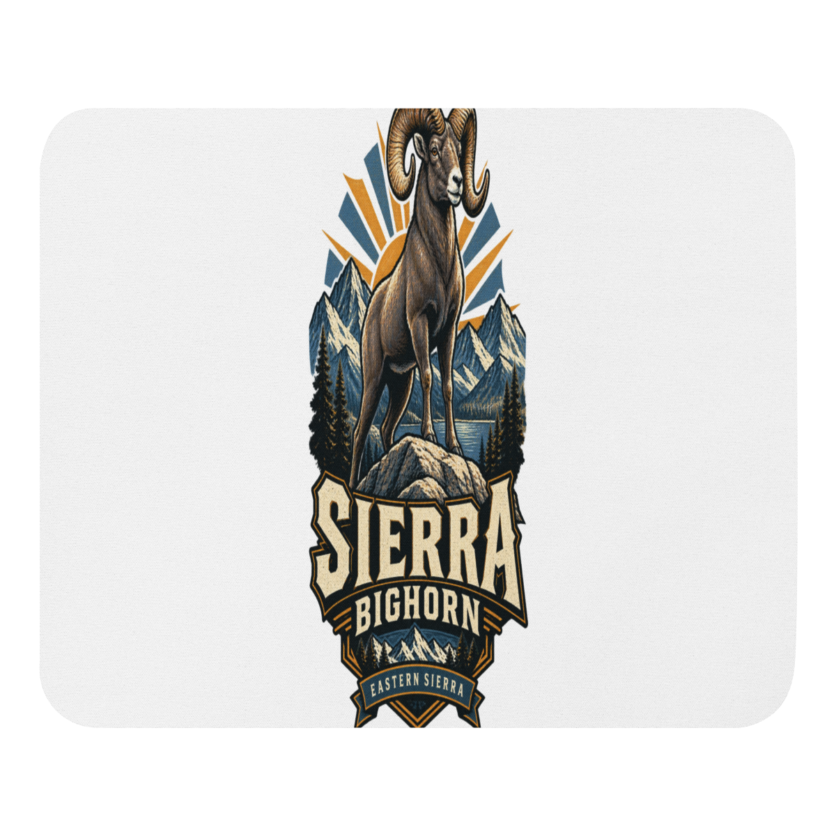 Sierra Nevada Bighorn Mouse Pad product mockup