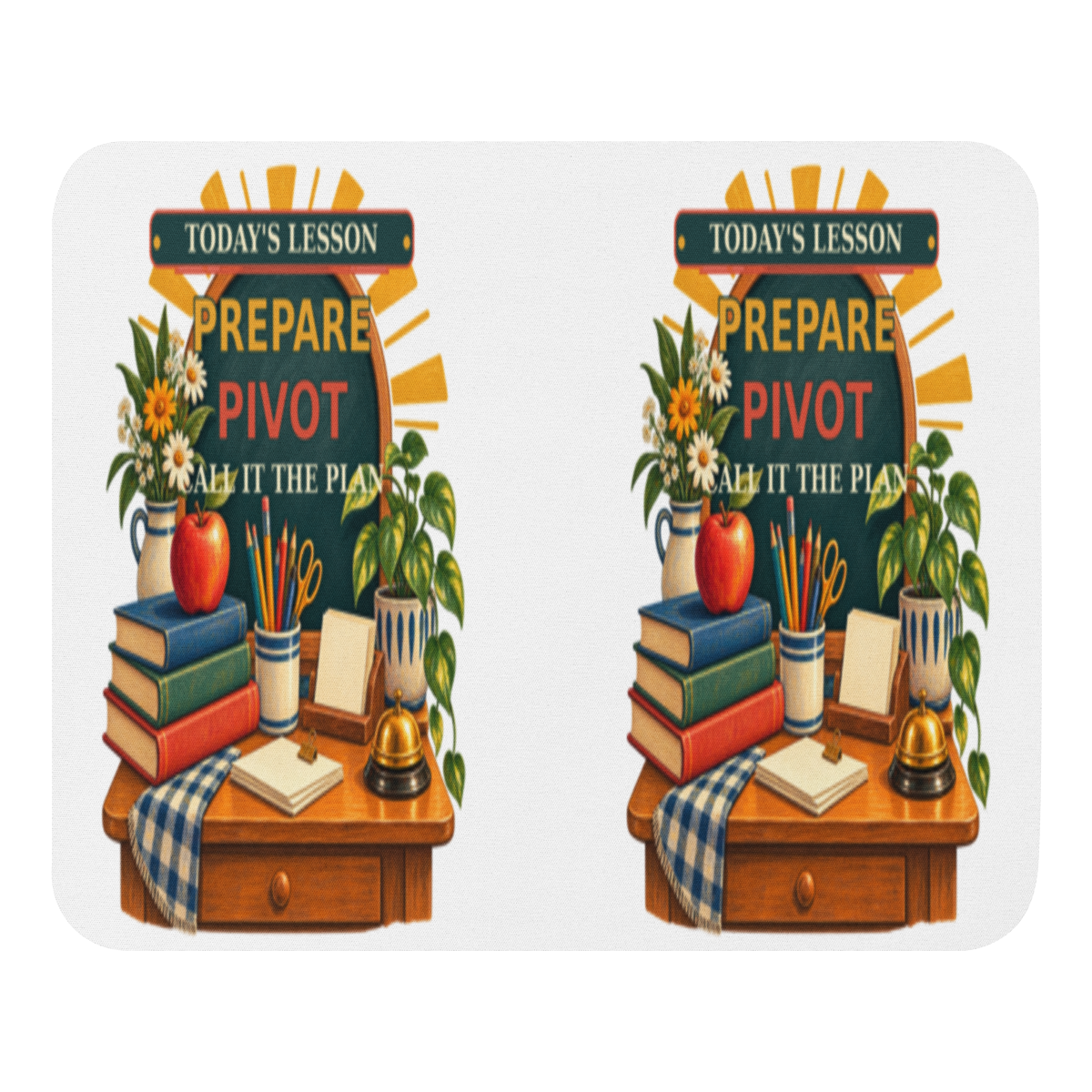 Today's Lesson Teacher Mouse Pad product mockup