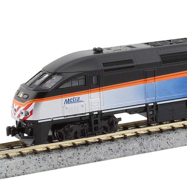 N MP36PH Chicago Metra Black Roof #403 (176-6123) exact product view 1
