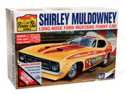 MPC1001 Shirley Muldowney Long-Nose Ford Mustang Funny Car 1:25 model kit - Retail box front